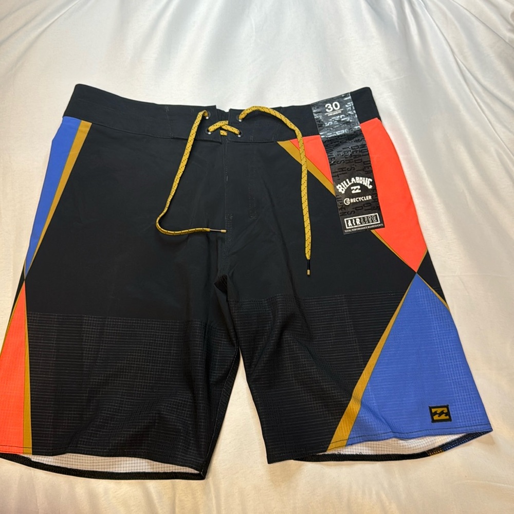 Billabong Black and Red Board Shorts